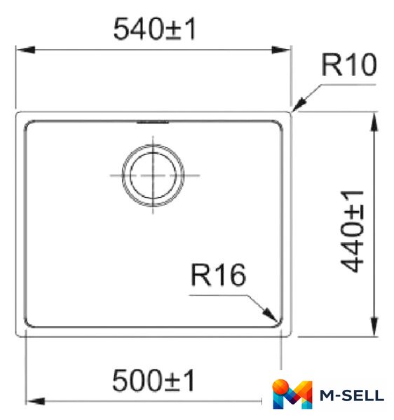 Кухонная мойка Franke FEX 110-50 - Изображение №2 — Мульти e-магазин M-SELL