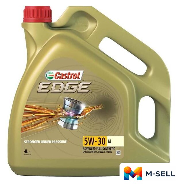 Моторное масло Castrol EDGE 5W-30 M 4л - Изображение №1 — Мульти e-магазин M-SELL