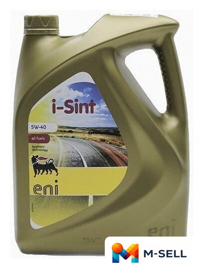 Моторное масло Eni i-Sint 5W-40 5л - Изображение №1 — Мульти e-магазин M-SELL