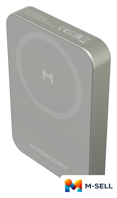 Внешний аккумулятор Magssory Pride Magnetic Power Bank 10000mAh PBN021 - Изображение №3 — Мульти e-магазин M-SELL