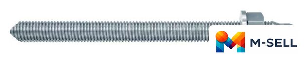 Шпилька Fischer RG M20x350 5.8 ZP ANCHOR ROD 95707 - Изображение №1 — Мульти e-магазин M-SELL