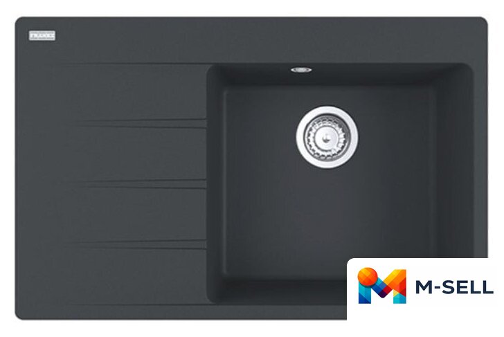 Кухонная мойка Franke Centro CNG 611/211-78 TL Fragranite 114.0639.719 (черный) - Изображение №1 — Мульти e-магазин M-SELL