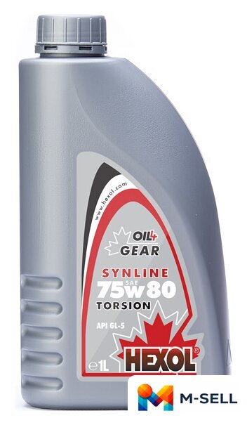 Трансмиссионное масло Hexol Synline Torsion 75W-80 1л - Изображение №1 — Мульти e-магазин M-SELL