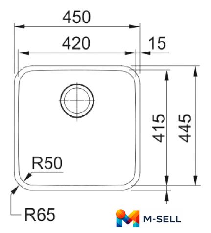Кухонная мойка Franke ВСX 110-42 - Изображение №3 — Мульти e-магазин M-SELL