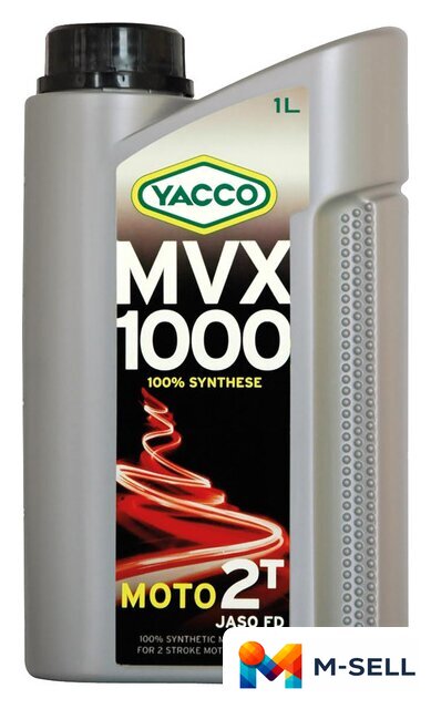 Моторное масло Yacco MVX 1000 2T 1л - Изображение №1 — Мульти e-магазин M-SELL