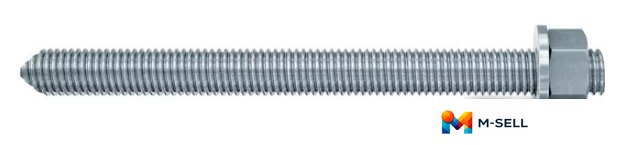 Шпилька Fischer RG M16x380 5.8 ZP ANCHOR ROD 95722 - Изображение №1 — Мульти e-магазин M-SELL