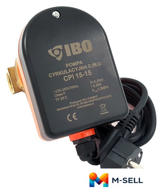 Циркуляционный насос IBO CPI 15-15 - Изображение №1 — Мульти e-магазин M-SELL