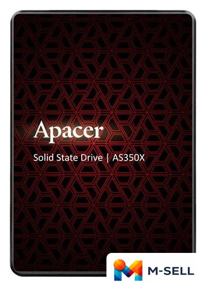 SSD Apacer AS350X 512GB AP512GAS350XR - Изображение №1 — Мульти e-магазин M-SELL