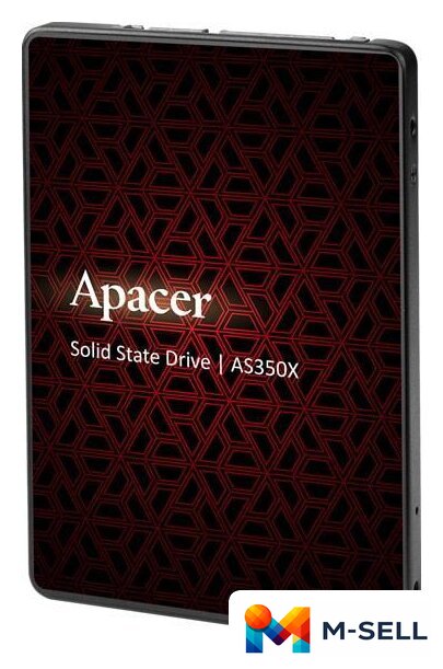 SSD Apacer AS350X 512GB AP512GAS350XR - Изображение №2 — Мульти e-магазин M-SELL