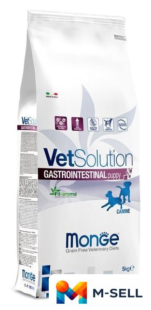 Сухой корм для собак Monge Vet Solution Gastrointestinal При заболеваниях жкт 5 кг - Изображение №1 — Мульти e-магазин M-SELL