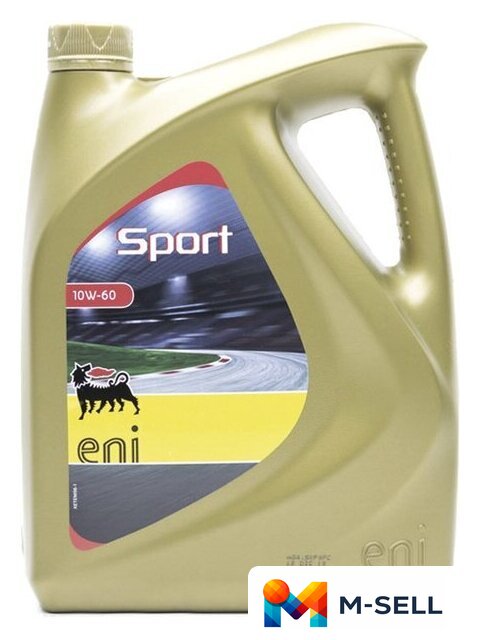 Моторное масло Eni Sport 10W-60 4л - Изображение №1 — Мульти e-магазин M-SELL