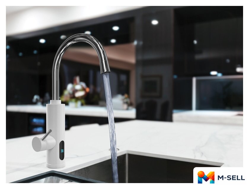 Проточный электрический водонагреватель-кран Electrolux Taptronic (белый) - Изображение №5 — Мульти e-магазин M-SELL