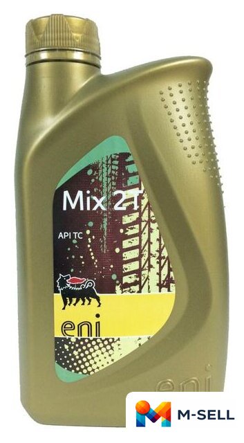 Моторное масло Eni Mix 2T 1л - Изображение №1 — Мульти e-магазин M-SELL