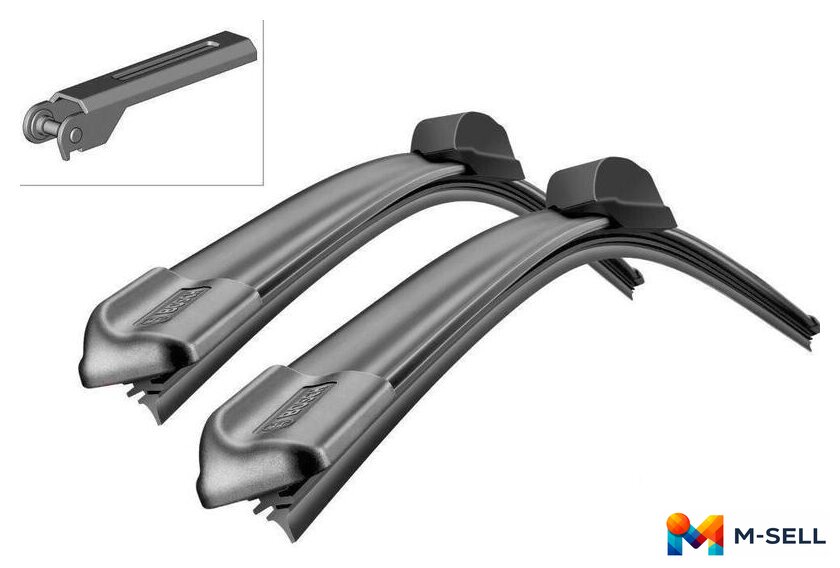 Щетки стеклоочистителя Bosch 3397009096 - Изображение №2 — Мульти e-магазин M-SELL