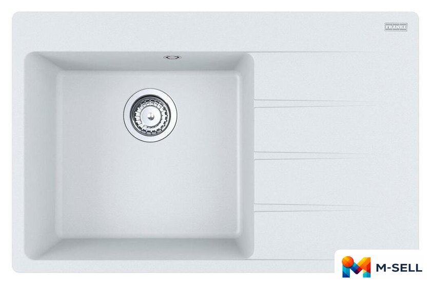 Кухонная мойка Franke Centro CNG 611/211-78 TL Fragranite 114.0639.725 (белый) - Изображение №1 — Мульти e-магазин M-SELL