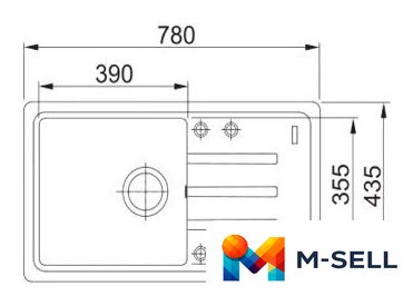 Кухонная мойка Franke Malta BSG 611-78 (сахара) - Изображение №2 — Мульти e-магазин M-SELL