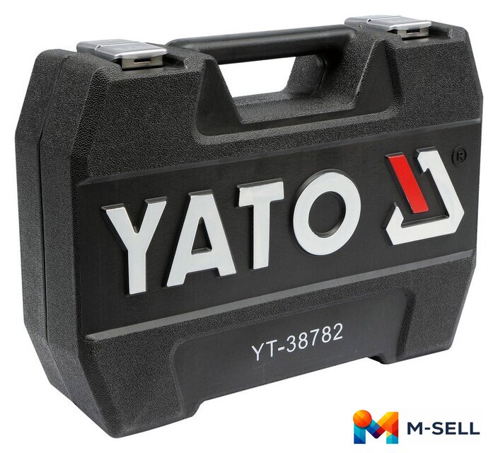 Универсальный набор инструментов Yato YT-38782 72 предмета - Изображение №3 — Мульти e-магазин M-SELL