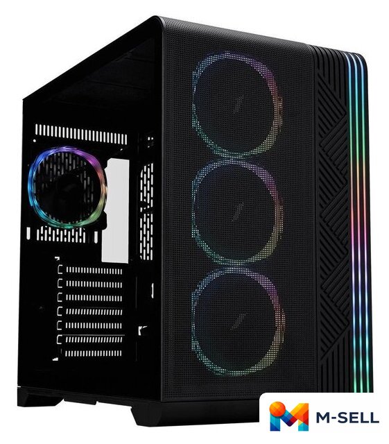 Корпус 1stPlayer VT7 ARGB (черный) - Изображение №1 — Мульти e-магазин M-SELL