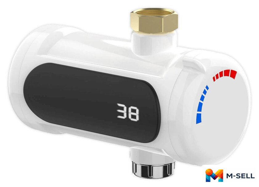 Проточный электрический водонагреватель на кран Unipump BEF-019A - Изображение №1 — Мульти e-магазин M-SELL