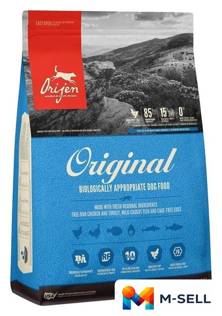 Сухой корм для собак Orijen Original 2 кг - Изображение №1 — Мульти e-магазин M-SELL