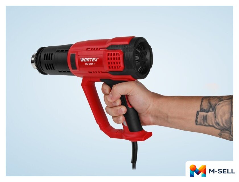 Промышленный фен Wortex HG 6124 T 1334742 - Изображение №6 — Мульти e-магазин M-SELL