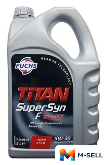 Моторное масло Fuchs Titan Supersyn F ECO-DT 5W-30 5л - Изображение №1 — Мульти e-магазин M-SELL