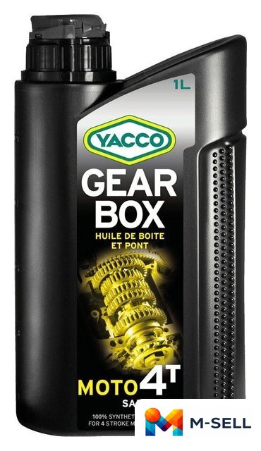 Трансмиссионное масло Yacco GEARBOX 4T 75W-90 1л - Изображение №1 — Мульти e-магазин M-SELL