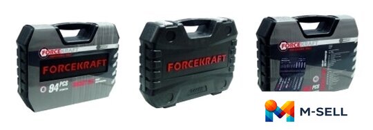 Универсальный набор инструментов ForceKraft FK-4941-5 (94 предмета) - Изображение №2 — Мульти e-магазин M-SELL