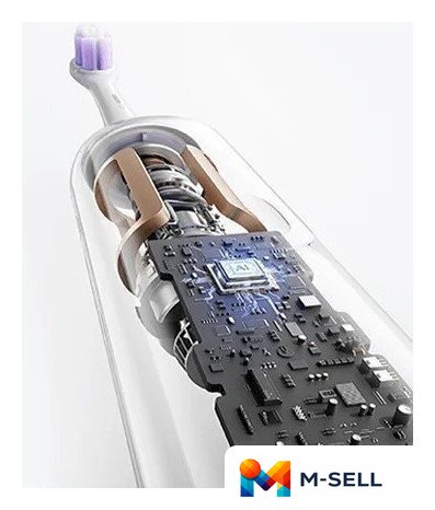 Электрическая зубная щетка Xiaomi Oscillation Electric Toothbrush Pro MES610 (фиолетовый) - Изображение №3 — Мульти e-магазин M-SELL