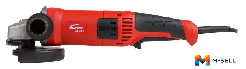 Угловая шлифмашина Wortex AG 1512 E AG1512E0029 - Изображение №6 — Мульти e-магазин M-SELL