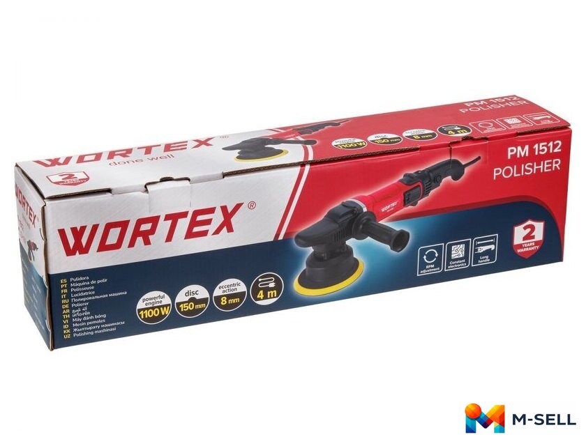 Полировальная машина Wortex PM 1512 1318449 - Изображение №7 — Мульти e-магазин M-SELL