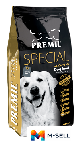 Сухой корм для собак Premil Special 15 кг - Изображение №1 — Мульти e-магазин M-SELL