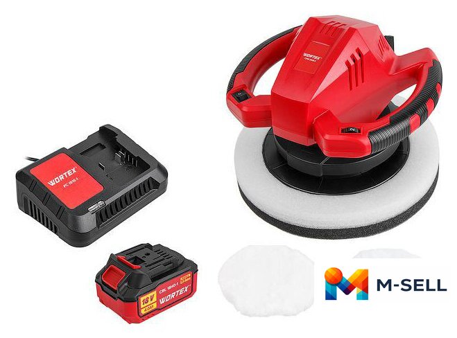 Полировальная машина Wortex CPM 2518 E ALL1 1334508 (с 1-им АКБ) - Изображение №1 — Мульти e-магазин M-SELL