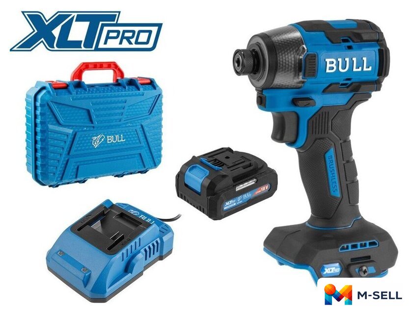 Винтоверт Bull CID 2218 1329953 (с 1-им АКБ, кейс) - Изображение №1 — Мульти e-магазин M-SELL