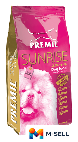 Сухой корм для собак Premil Sunrise 15 кг - Изображение №1 — Мульти e-магазин M-SELL