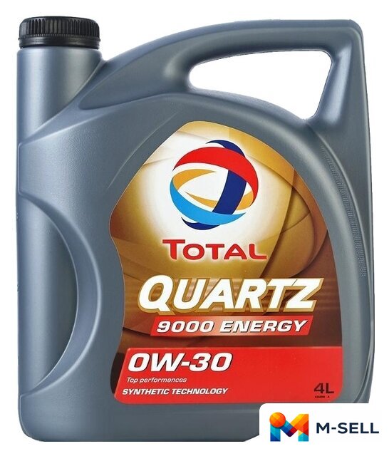 Моторное масло Total Quartz Energy 9000 0W-30 4л - Изображение №1 — Мульти e-магазин M-SELL
