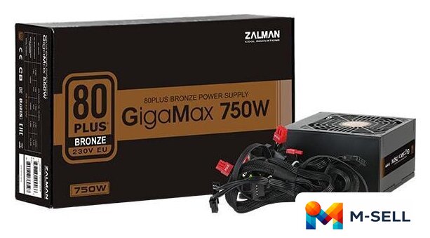 Блок питания Zalman GigaMax ZM750-GVII - Изображение №4 — Мульти e-магазин M-SELL