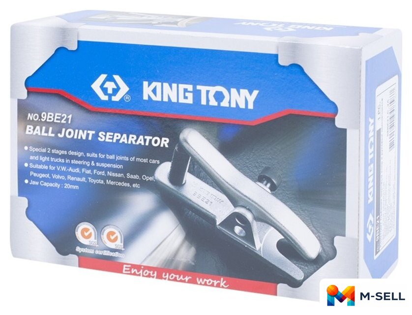 Съемник шаровых опор King Tony 9BE21 - Изображение №3 — Мульти e-магазин M-SELL