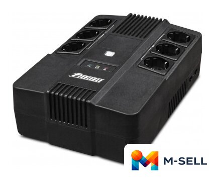 Источник бесперебойного питания Powerman Brick 600 - Изображение №1 — Мульти e-магазин M-SELL
