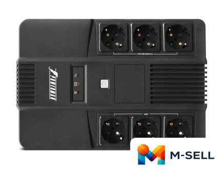 Источник бесперебойного питания Powerman Brick 600 - Изображение №2 — Мульти e-магазин M-SELL