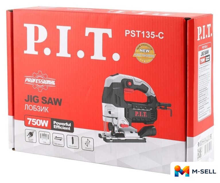 Электролобзик P.I.T. PST135-C - Изображение №2 — Мульти e-магазин M-SELL