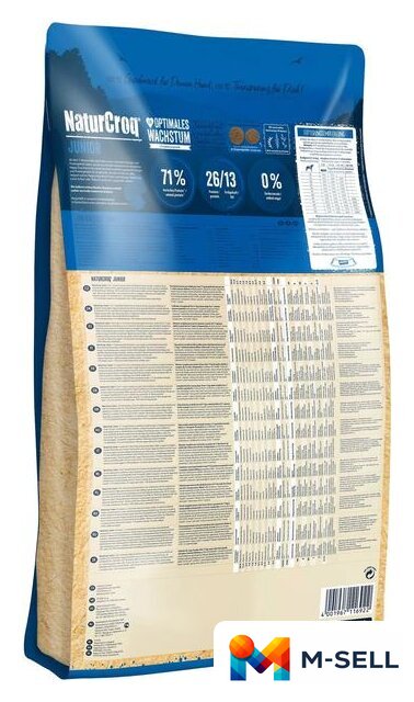 Сухой корм для собак Happy Dog NaturCroq Junior 15 кг - Изображение №2 — Мульти e-магазин M-SELL