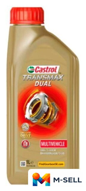 Трансмиссионное масло Castrol Transmax Dual Multivehicle 1л - Изображение №1 — Мульти e-магазин M-SELL