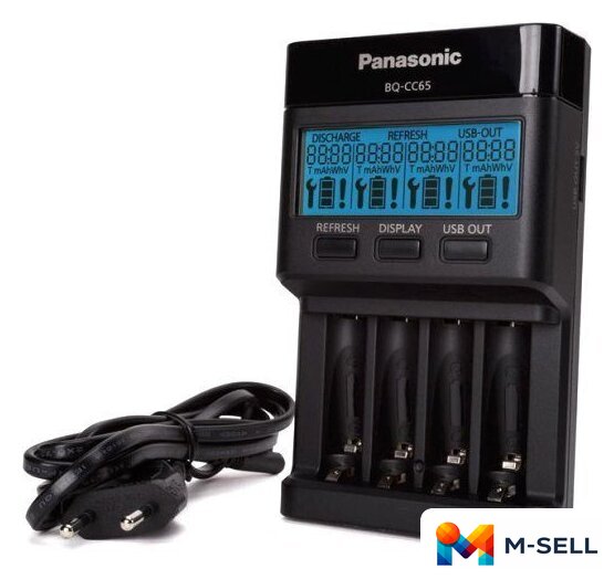 Зарядное устройство Panasonic Advanced BQ-CC65E - Изображение №1 — Мульти e-магазин M-SELL