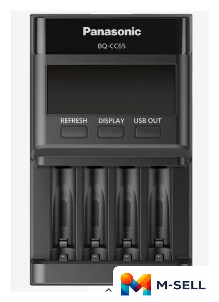 Зарядное устройство Panasonic Advanced BQ-CC65E - Изображение №2 — Мульти e-магазин M-SELL