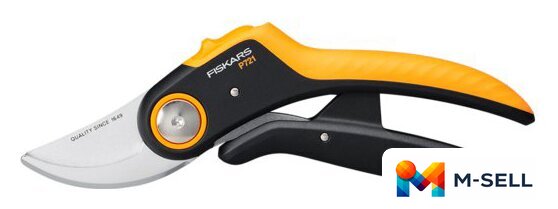 Секатор Fiskars Plus PowerLever P7211057170 - Изображение №1 — Мульти e-магазин M-SELL