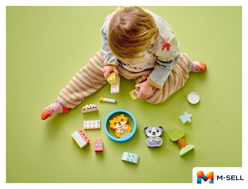 Конструктор LEGO Duplo 10977 Мой первый щенок и котёнок и их звуки - Изображение №4 — Мульти e-магазин M-SELL