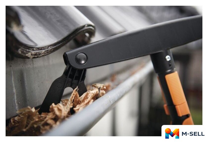 Очиститель желобов Fiskars 1001414 - Изображение №9 — Мульти e-магазин M-SELL
