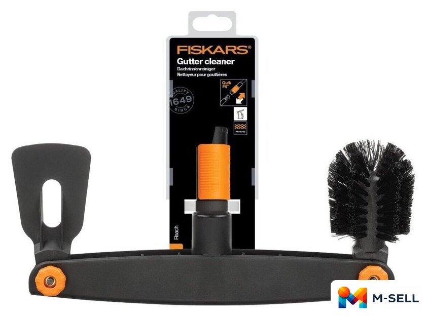 Очиститель желобов Fiskars 1001414 - Изображение №2 — Мульти e-магазин M-SELL