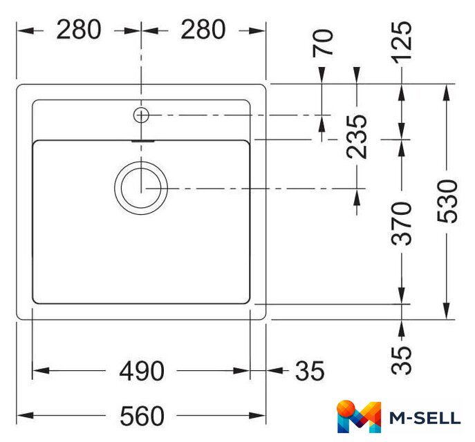 Кухонная мойка Franke Sirius SID 610 (610-49) 114.0571.487 (серый) - Изображение №2 — Мульти e-магазин M-SELL